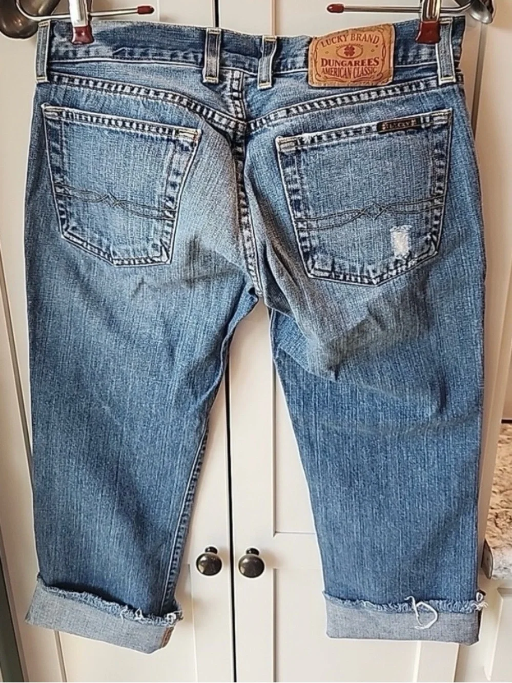 Lucky Brand Light Blue Cropped Jeans - Women's